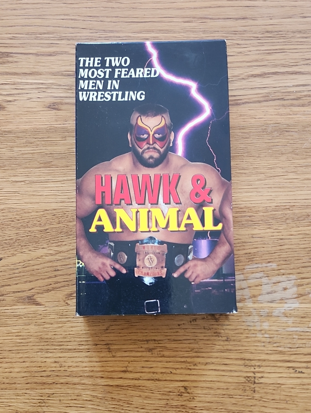 Hawk & Animal Wrestling VHS - 1990